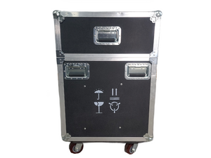 53x23x33 Pak-Rite Custom Monitor Case Holds (2) Monitors