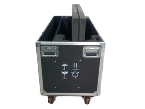 53x23x33 Pak-Rite Custom Monitor Case Holds (2) Monitors