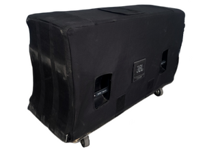 JBL VT4888 VerTec Series 3-Way Passive Line Array Speaker w/ Wheeled Dolly and Soft Cover