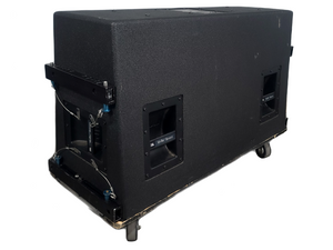 JBL VT4888 VerTec Series 3-Way Passive Line Array Speaker w/ Wheeled Dolly and Soft Cover