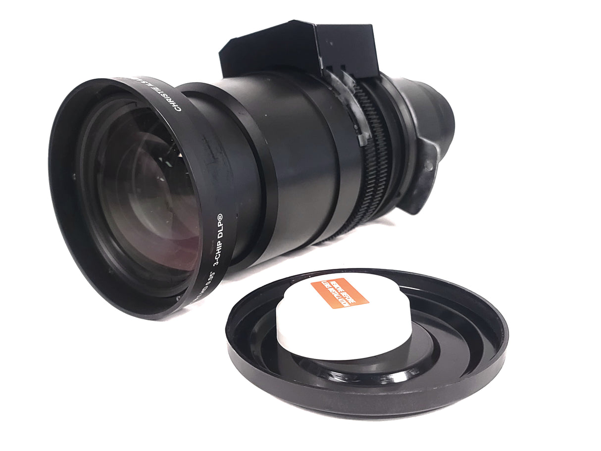 Christie 118-100112-XX ILS 3-Chip DLP Projector Lens, 1.5-2.0:1 SX+ / 1.4-1.8:1 HD .95"