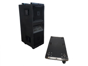 JBL VT4888 VerTec Series 3-Way Passive Line Array Speaker w/ Wheeled Dolly and Soft Cover