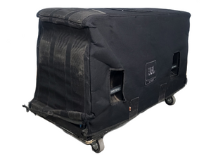 JBL VT4888 VerTec Series 3-Way Passive Line Array Speaker w/ Wheeled Dolly and Soft Cover