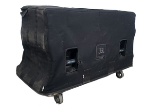 JBL VT4888 VerTec Series 3-Way Passive Line Array Speaker w/ Wheeled Dolly and Soft Cover