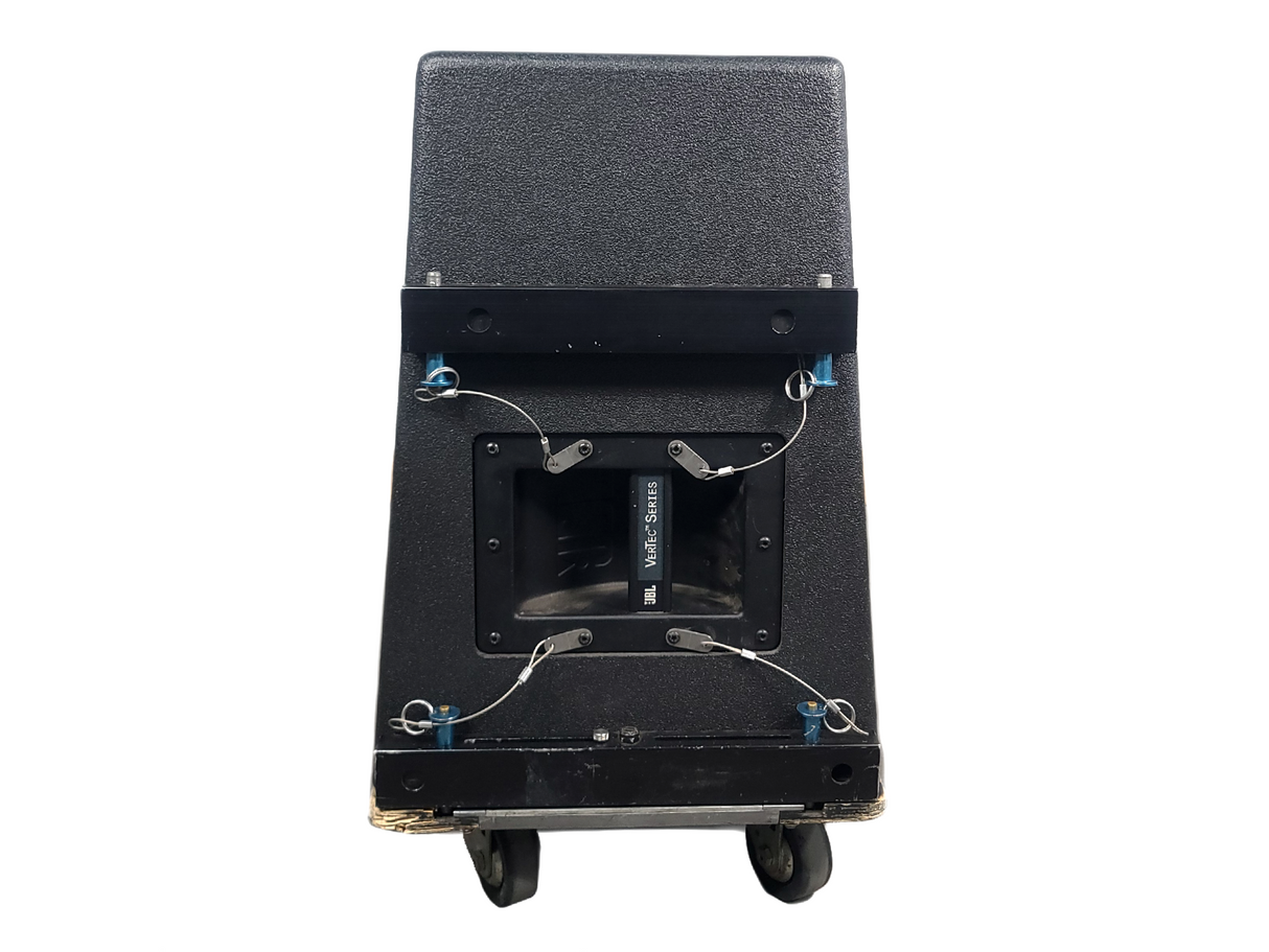 JBL VT4888 VerTec Series 3-Way Passive Line Array Speaker w/ Wheeled Dolly and Soft Cover
