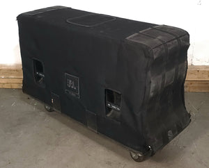 JBL VT4888 VerTec Series 3-Way Passive Line Array Speaker w/ Wheeled Dolly and Soft Cover