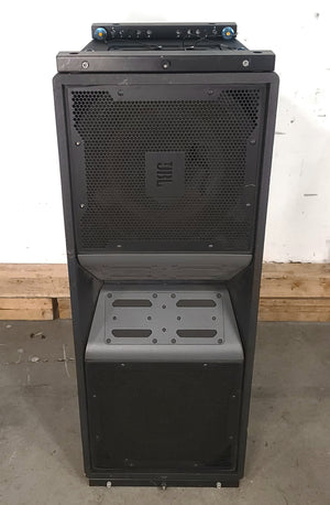 JBL VT4888 VerTec Series 3-Way Passive Line Array Speaker w/ Wheeled Dolly and Soft Cover