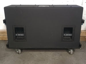 JBL VT4888 VerTec Series 3-Way Passive Line Array Speaker w/ Wheeled Dolly and Soft Cover