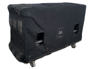 JBL VT4888 VerTec Series 3-Way Passive Line Array Speaker w/ Wheeled Dolly and Soft Cover