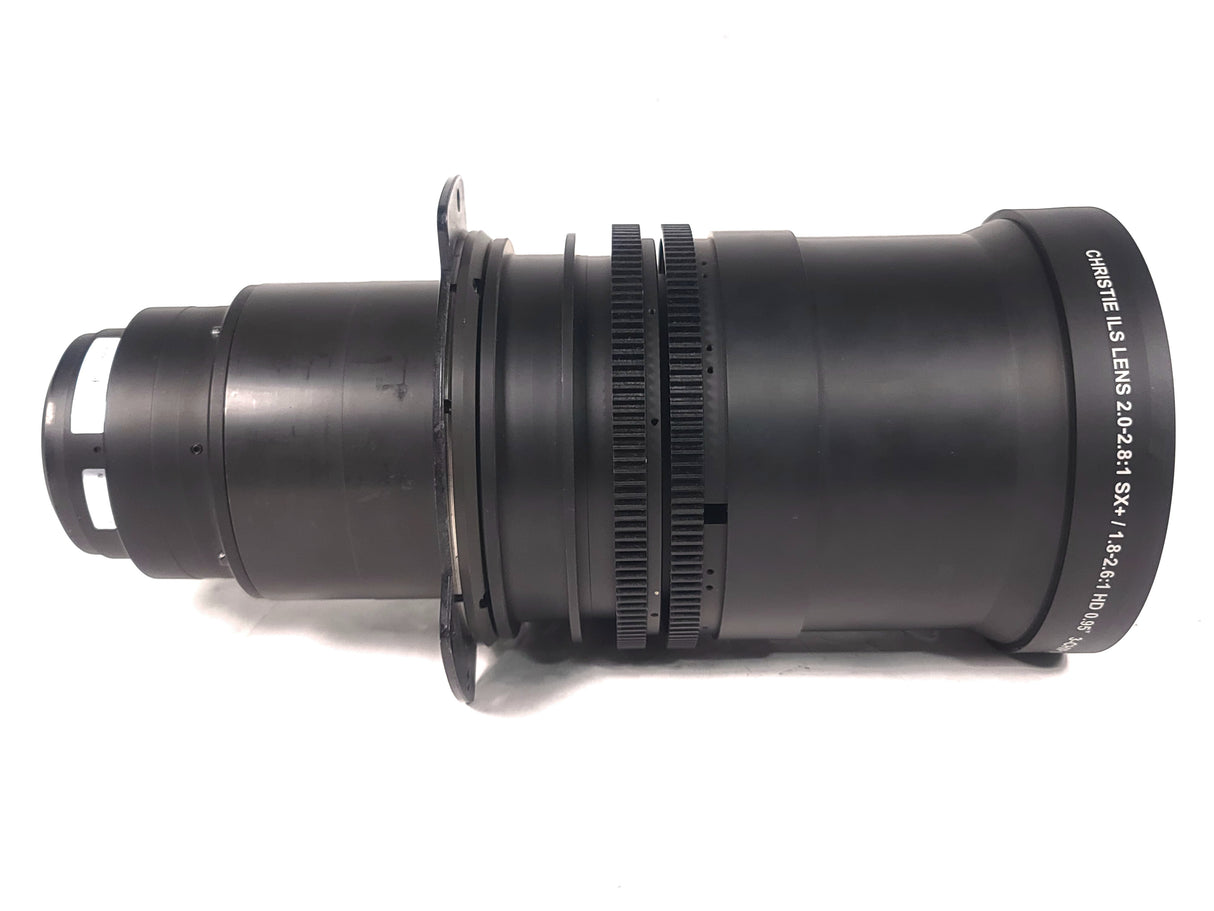 Christie 118-100113-XX ILS 3-Chip DLP Projector Lens, 2.0-2.8:1 SX+ / 1.8-2.6:1 HD .95" In Hard Carry Case