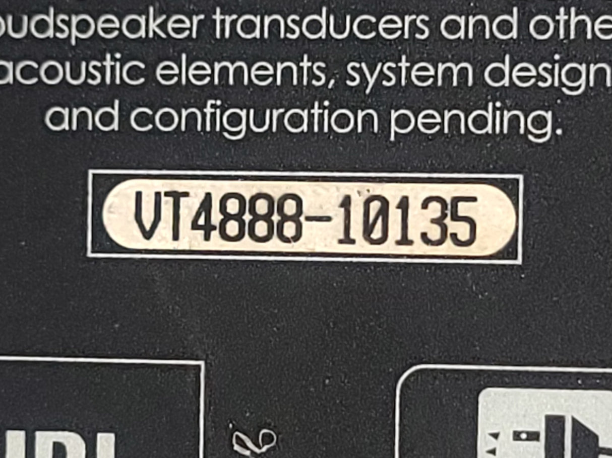 JBL VT4888 VerTec Series 3-Way Passive Line Array Speaker w/ Wheeled Dolly and Soft Cover