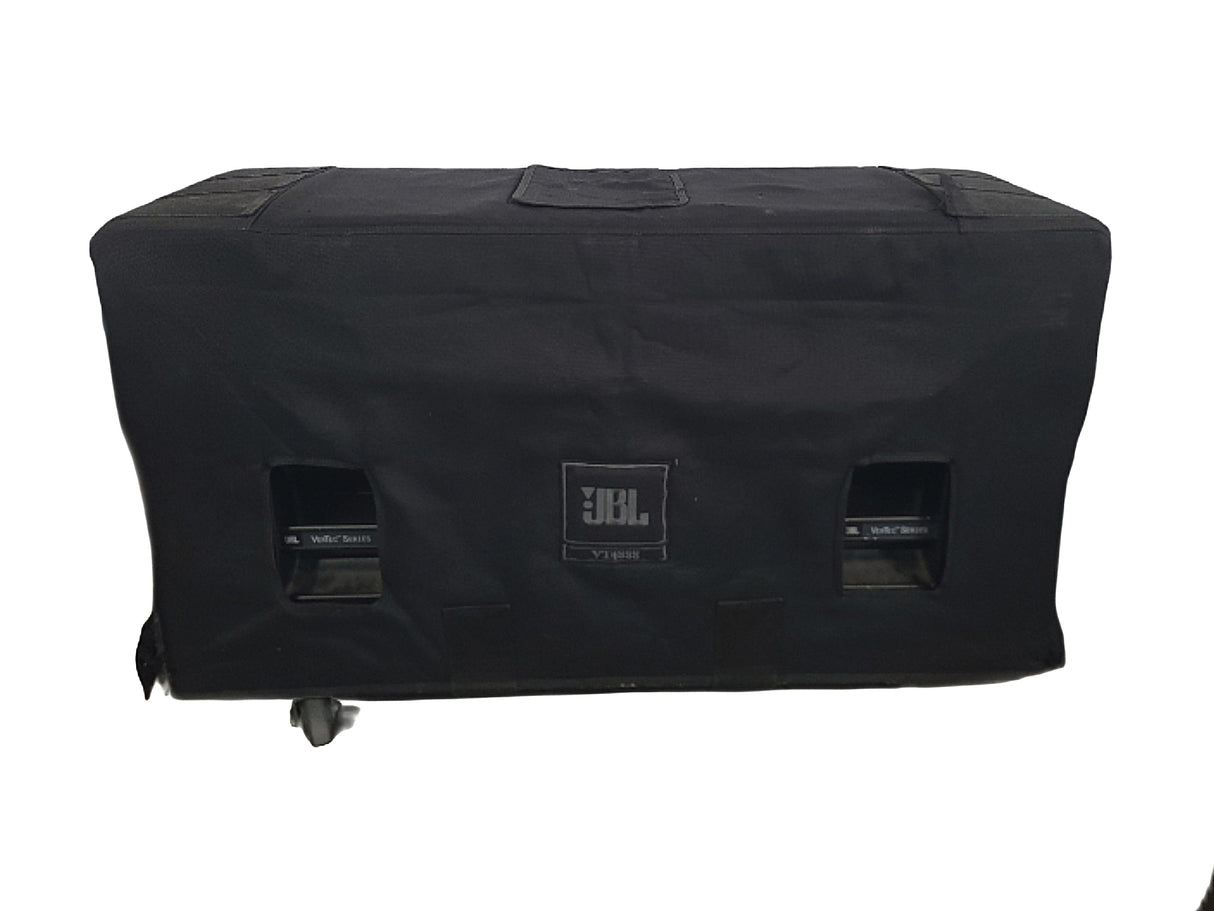 JBL VT4888 VerTec Series 3-Way Passive Line Array Speaker w/ Wheeled Dolly and Soft Cover