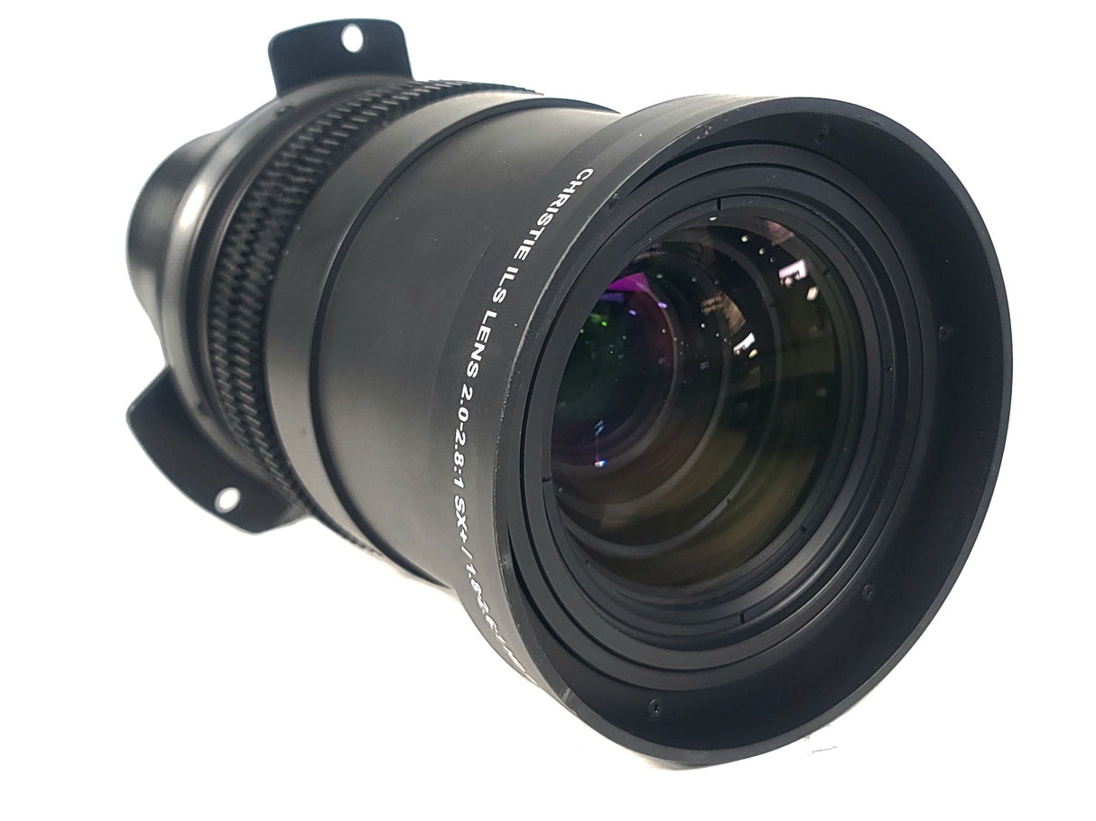 Christie 118-100113-XX ILS 3-Chip DLP Projector Lens, 2.0-2.8:1 SX+ / 1.8-2.6:1 HD .95" In Hard Carry Case