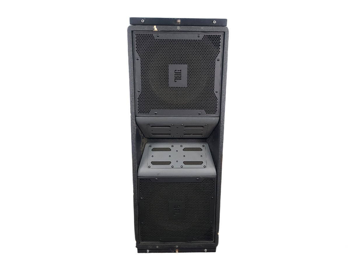 JBL VT4888 VerTec Series 3-Way Passive Line Array Speaker w/ Wheeled Dolly and Soft Cover