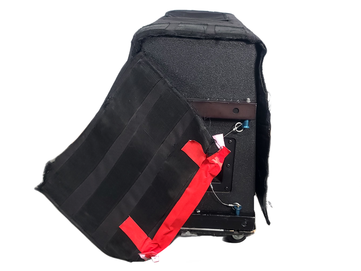 JBL VT4888 VerTec Series 3-Way Passive Line Array Speaker w/ Wheeled Dolly and Soft Cover