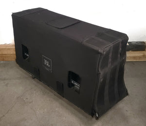JBL VT4888 VerTec Series 3-Way Passive Line Array Speaker w/ Wheeled Dolly and Soft Cover