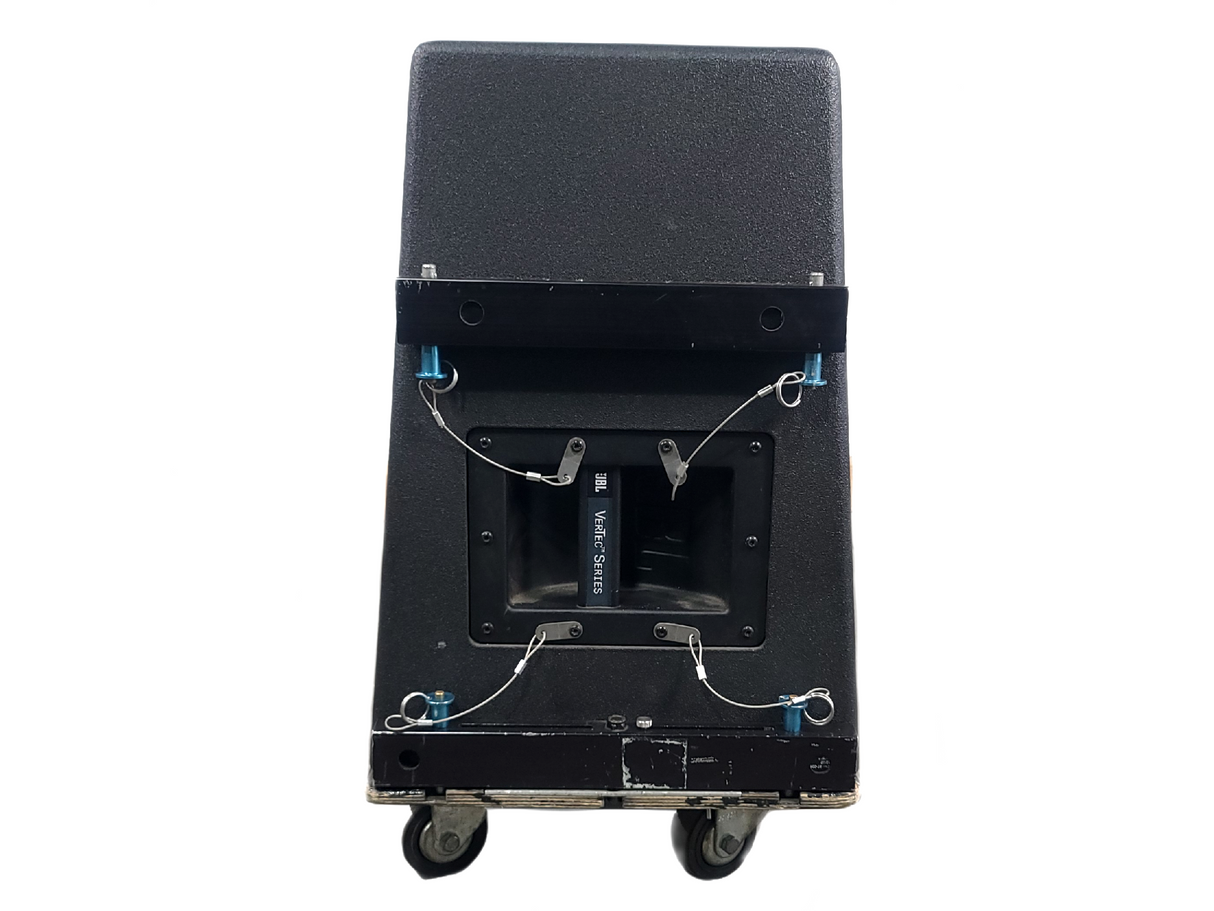 JBL VT4888 VerTec Series 3-Way Passive Line Array Speaker w/ Wheeled Dolly and Soft Cover