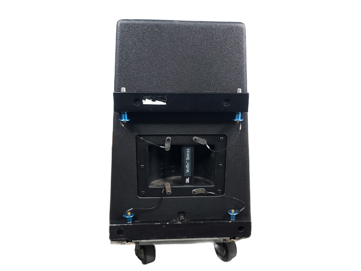 JBL VT4888 VerTec Series 3-Way Passive Line Array Speaker w/ Wheeled Dolly and Soft Cover