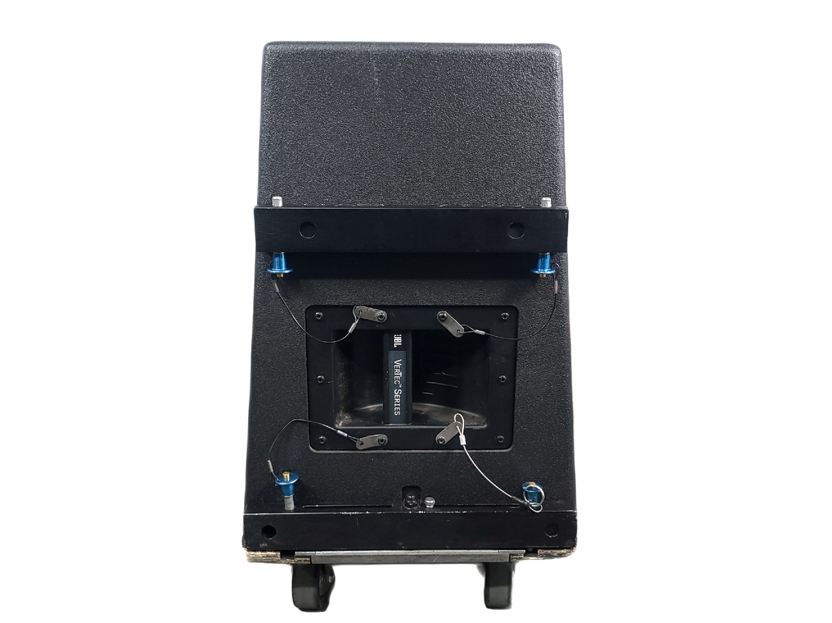JBL VT4888 VerTec Series 3-Way Passive Line Array Speaker w/ Wheeled Dolly and Soft Cover