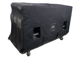 JBL VT4888 VerTec Series 3-Way Passive Line Array Speaker w/ Wheeled Dolly and Soft Cover