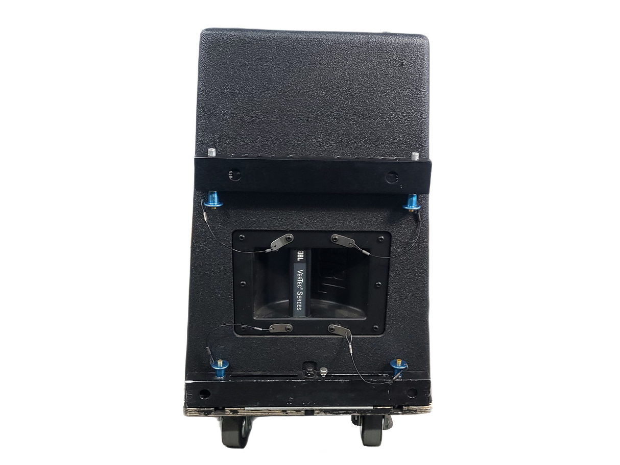 JBL VT4888 VerTec Series 3-Way Passive Line Array Speaker w/ Wheeled Dolly and Soft Cover
