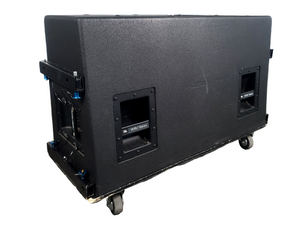JBL VT4888 VerTec Series 3-Way Passive Line Array Speaker w/ Wheeled Dolly and Soft Cover