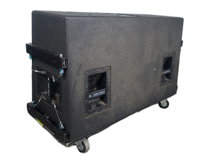 JBL VT4888 VerTec Series 3-Way Passive Line Array Speaker w/ Wheeled Dolly and Soft Cover
