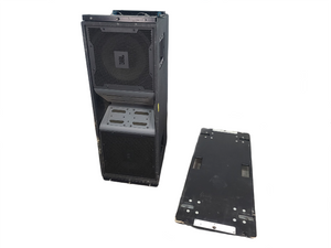 JBL VT4888 VerTec Series 3-Way Passive Line Array Speaker w/ Wheeled Dolly and Soft Cover