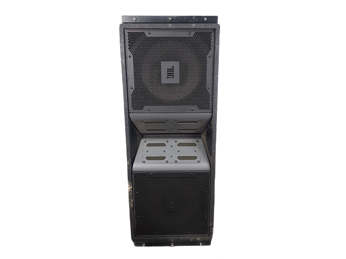 JBL VT4888 VerTec Series 3-Way Passive Line Array Speaker w/ Wheeled Dolly and Soft Cover