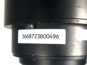 Christie 118-100110-XX ILS 3-Chip DLP Fixed Projector Lens, 0.73:1 SX+/ 0.67:1 HD 0.95" In Hard Carry Case