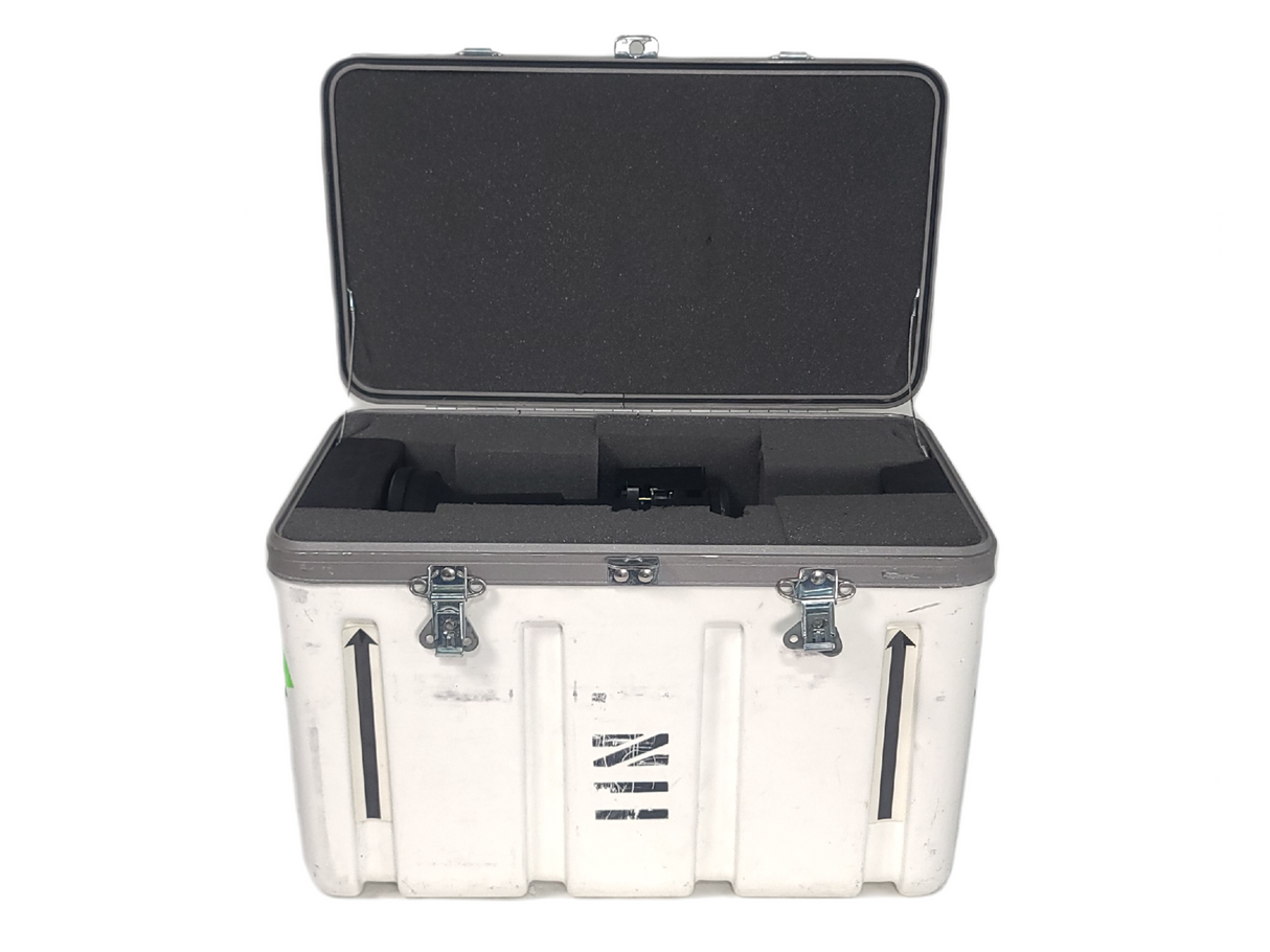 Christie 118-100110-XX ILS 3-Chip DLP Fixed Projector Lens, 0.73:1 SX+/ 0.67:1 HD 0.95" In Hard Carry Case