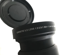 Christie 118-100112-XX ILS 3-Chip DLP Projector Lens, 1.5-2.0:1 SX+ / 1.4-1.8:1 HD .95"