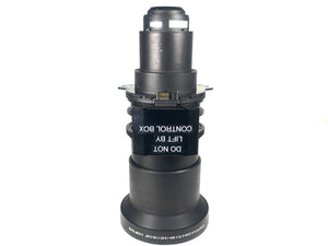 Christie 118-100110-XX ILS 3-Chip DLP Fixed Projector Lens, 0.73:1 SX+/ 0.67:1 HD 0.95" In Hard Carry Case