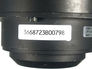 Christie 118-100110-XX ILS 3-Chip DLP Fixed Projector Lens, 0.73:1 SX+/ 0.67:1 HD 0.95" In Hard Carry Case