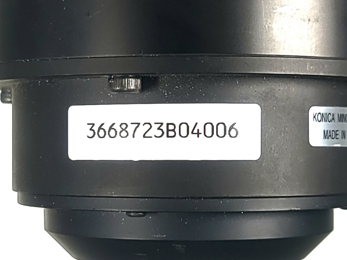 Christie 118-100110-XX ILS 3-Chip DLP Fixed Projector Lens, 0.73:1 SX+/ 0.67:1 HD 0.95" In Hard Carry Case