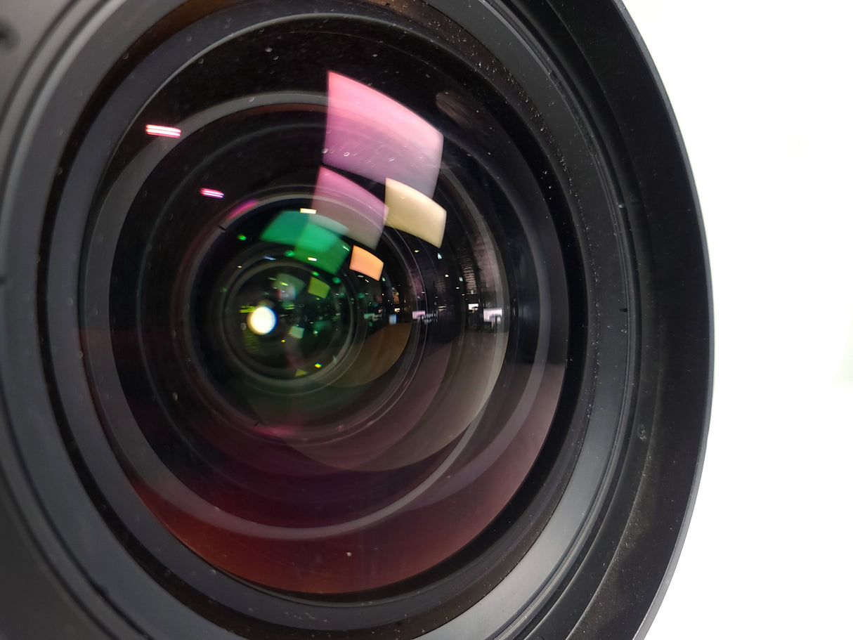 Christie 118-100110-XX ILS 3-Chip DLP Fixed Projector Lens, 0.73:1 SX+/ 0.67:1 HD 0.95" In Hard Carry Case