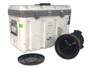 Christie 118-100110-XX ILS 3-Chip DLP Fixed Projector Lens, 0.73:1 SX+/ 0.67:1 HD 0.95" In Hard Carry Case