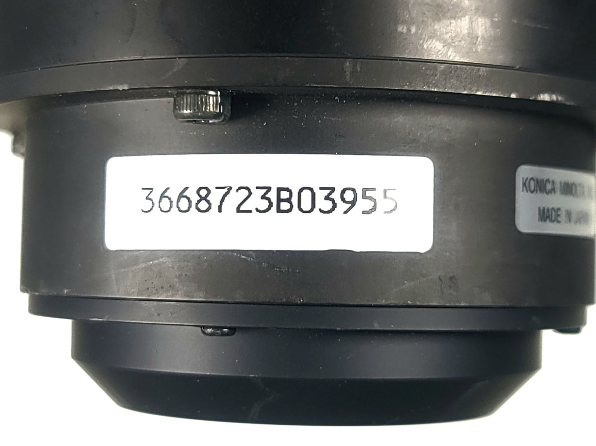 Christie 118-100110-XX ILS 3-Chip DLP Fixed Projector Lens, 0.73:1 SX+/ 0.67:1 HD 0.95" In Hard Carry Case