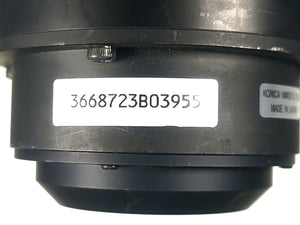 Christie 118-100110-XX ILS 3-Chip DLP Fixed Projector Lens, 0.73:1 SX+/ 0.67:1 HD 0.95" In Hard Carry Case