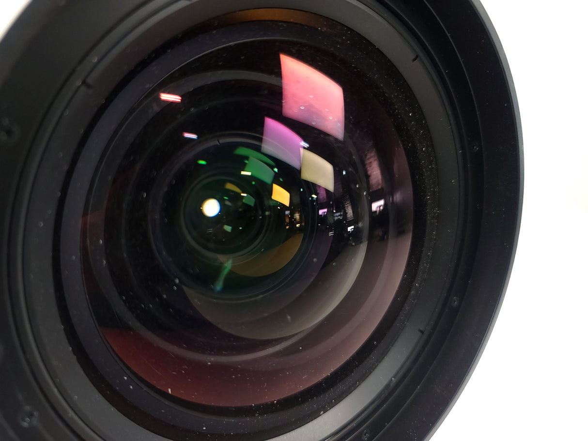 Christie 118-100110-XX ILS 3-Chip DLP Fixed Projector Lens, 0.73:1 SX+/ 0.67:1 HD 0.95" In Hard Carry Case