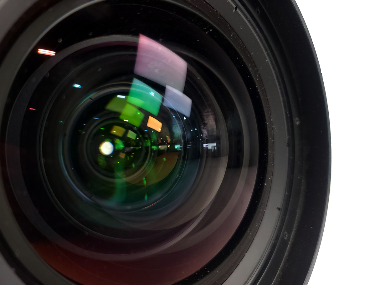 Christie 118-100110-XX ILS 3-Chip DLP Fixed Projector Lens, 0.73:1 SX+/ 0.67:1 HD 0.95" In Hard Carry Case