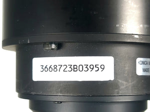 Christie 118-100110-XX ILS 3-Chip DLP Fixed Projector Lens, 0.73:1 SX+/ 0.67:1 HD 0.95" In Hard Carry Case