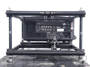 Christie HD6K-M 6,600 Lumens 1080P HD Conference Room Projector (Lamp Hours 1248 & 1248) [NO LENSES] in Wheeled Road Case