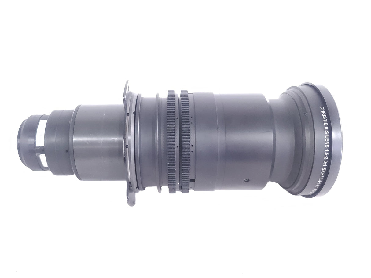 Christie 118-100112-XX ILS 3-Chip DLP Projector Lens, 1.5-2.0:1 SX+ / 1.4-1.8:1 HD .95"