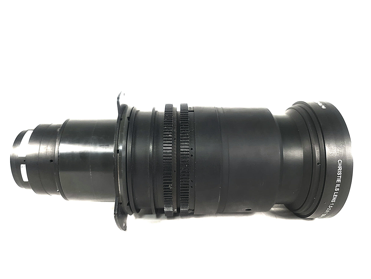 Christie 118-100112-XX ILS 3-Chip DLP Projector Lens, 1.5-2.0:1 SX+ / 1.4-1.8:1 HD .95"