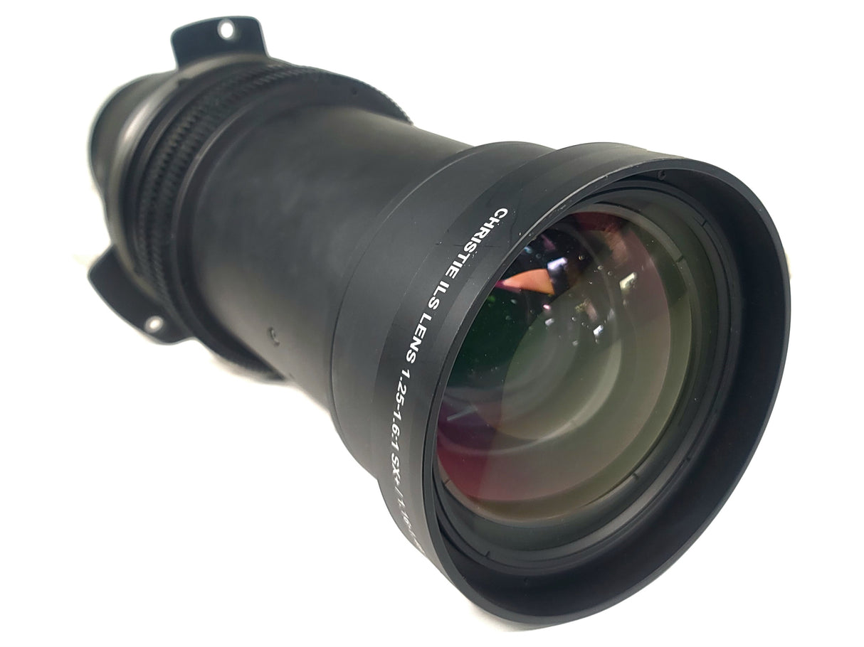 Christie 118-100111-XX ILS 3-Chip DLP Projector Lens, 1.25-1.6:1 SX+/ 1.16-1.49:1 HD 0.95" In Hard Carry Case