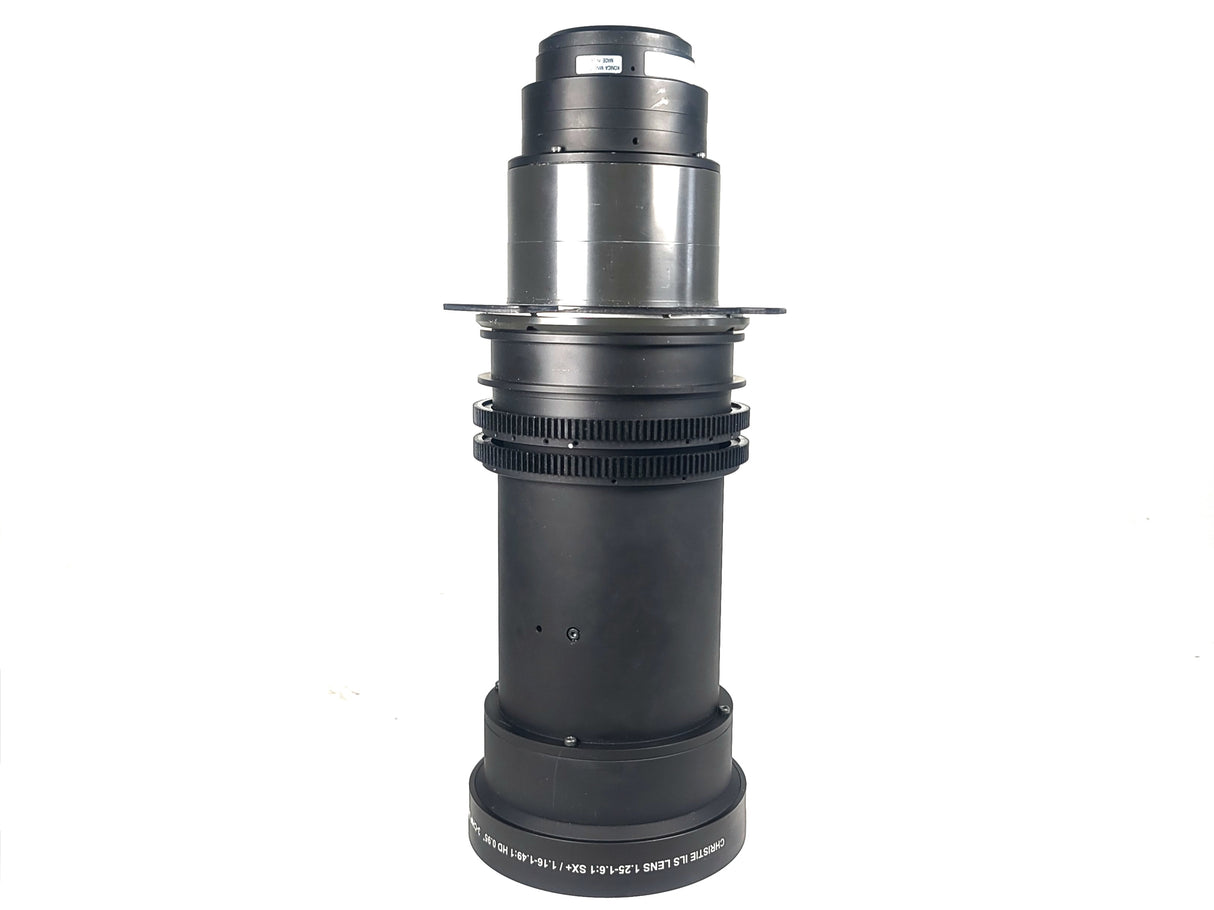 Christie 118-100111-XX ILS 3-Chip DLP Projector Lens, 1.25-1.6:1 SX+/ 1.16-1.49:1 HD 0.95" In Hard Carry Case