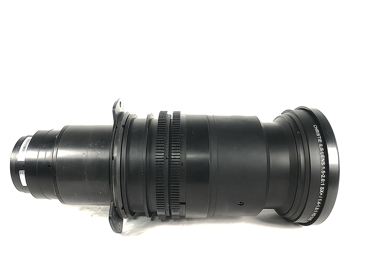 Christie 118-100112-XX ILS 3-Chip DLP Projector Lens, 1.5-2.0:1 SX+ / 1.4-1.8:1 HD .95"