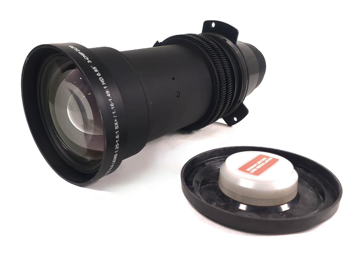 Christie 118-100111-XX ILS 3-Chip DLP Projector Lens, 1.25-1.6:1 SX+/ 1.16-1.49:1 HD 0.95" In Hard Carry Case