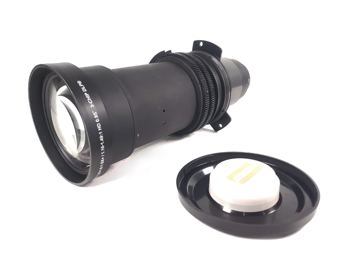 Christie 118-100111-XX ILS 3-Chip DLP Projector Lens, 1.25-1.6:1 SX+/ 1.16-1.49:1 HD 0.95" In Hard Carry Case